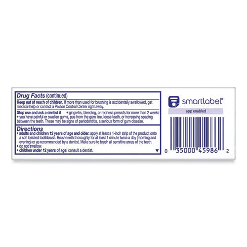 Total Toothpaste, Coolmint, 0.88 Oz, 24/carton - Image 3