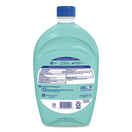 Antibacterial Liquid Hand Soap Refills, Fresh, Green, 50 Oz - Image 3