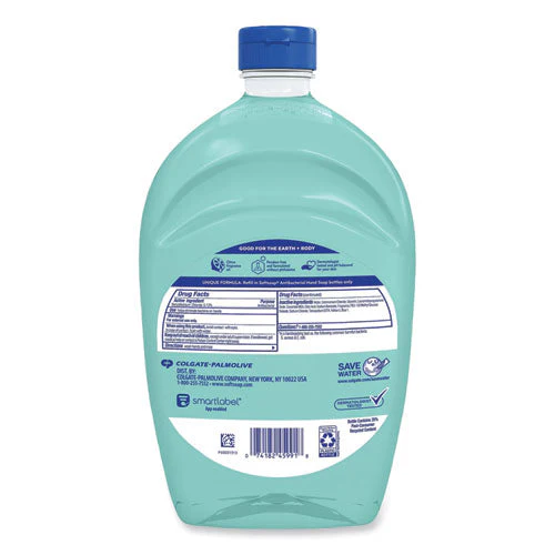 Antibacterial Liquid Hand Soap Refills, Fresh, 50 Oz, Green, 6/carton - Image 3