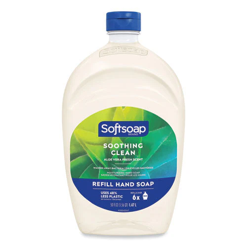 Moisturizing Hand Soap Refill With Aloe, Fresh, 50 Oz, 6/carton - Image 1
