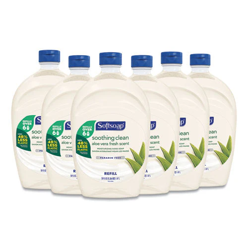 Moisturizing Hand Soap Refill With Aloe, Fresh, 50 Oz, 6/carton - Image 3