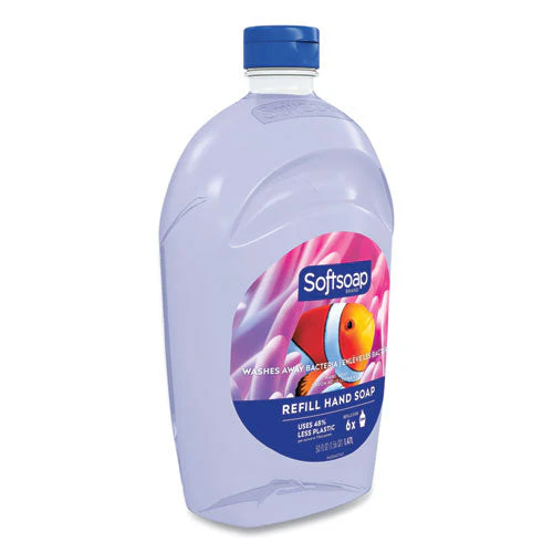 Liquid Hand Soap Refills, Fresh, 50 Oz, 6/carton - Image 2