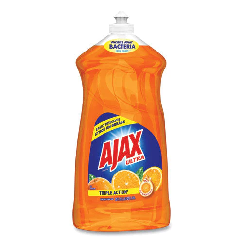 Dish Detergent, Liquid, Antibacterial, Orange, 52 Oz, Bottle - Image 1