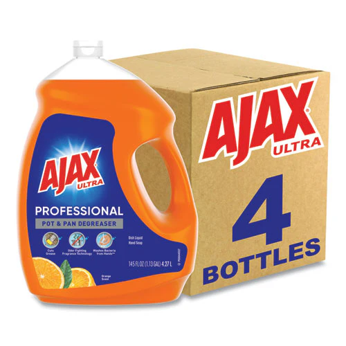 Dish Detergent, Orange Scent, 145 Oz Bottle, 4/carton - Image 1