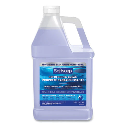 Liquid Hand Soap Refills, Refreshing Clean, 128 Oz, 4/carton - Image 3