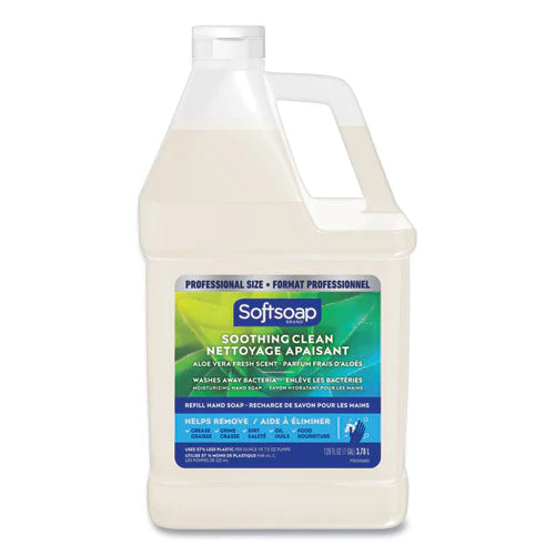 Liquid Hand Soap Refill With Aloe, Aloe Vera Fresh Scent, 1 Gal Refill Bottle - Image 1