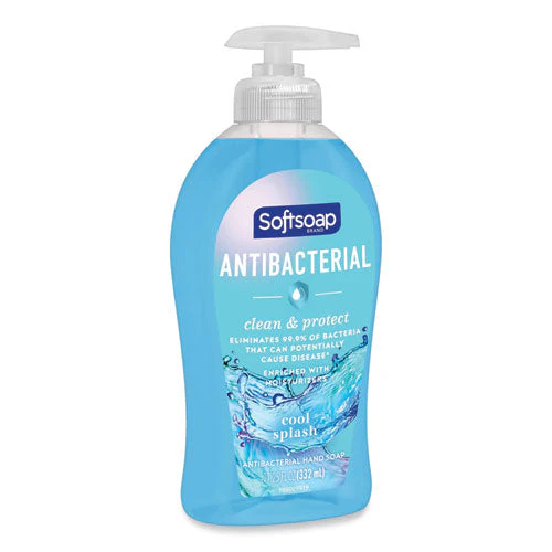 Antibacterial Hand Soap, Cool Splash, 11.25 Oz Pump Bottle - Image 3