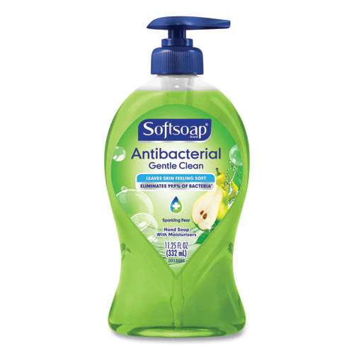 Antibacterial Hand Soap, Pear, 11.25 Oz Pump Bottle - Image 1