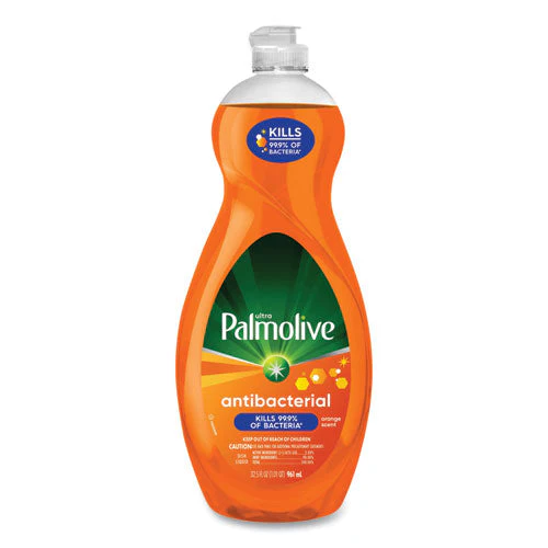 Ultra Antibacterial Dishwashing Liquid, Orange Scent, 32.5 Oz Bottle, 9/carton - Image 2