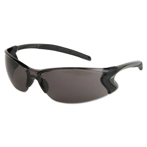 Backdraft Glasses, Clear Frame, Hard Coat Gray Lens - Image 1