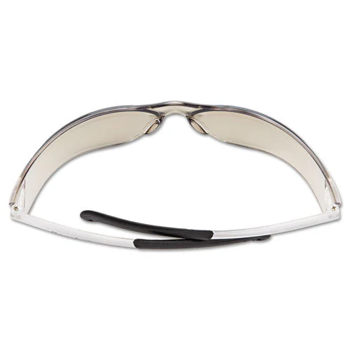 Bearkat Safety Glasses, Frost Frame, Clear Mirror Lens, 12/box - Image 2