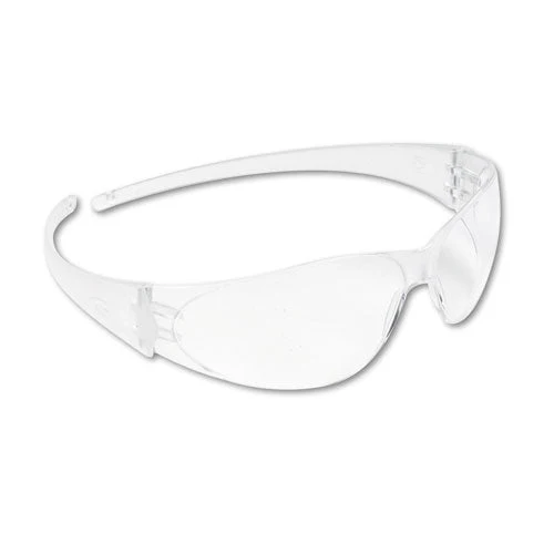 Checkmate Wraparound Safety Glasses, Clr Polycarbonate Frame, Coated Clear Lens, 12/box - Image 3