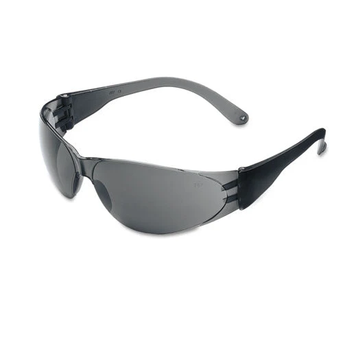 Checklite Scratch-resistant Safety Glasses, Gray Lens - Image 1