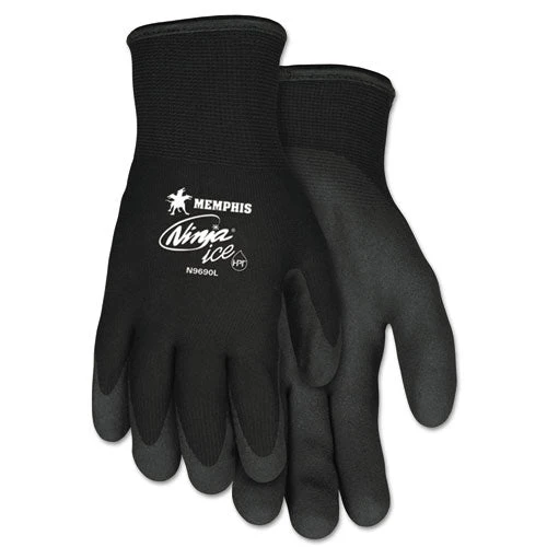 Ninja Ice Gloves, Black, Large - Image 1