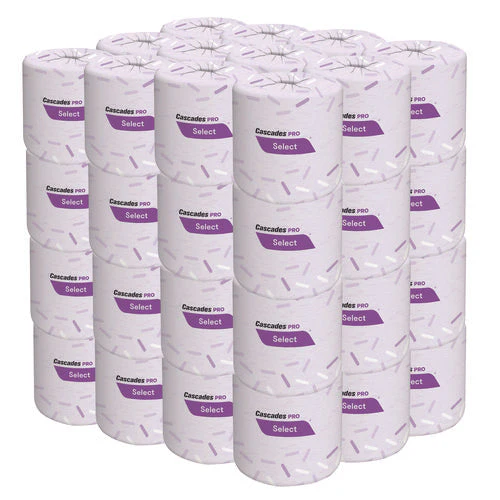 Select Standard Bath Tissue, 2-ply, White, 4 X 3.25, 420 Sheets/roll, 48 Rolls/carton - Image 2