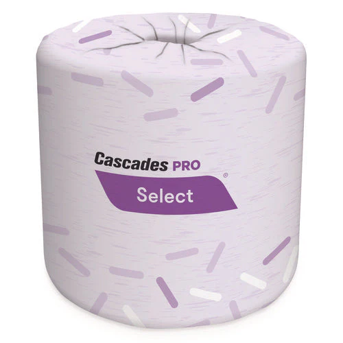 Select Standard Bath Tissue, 2-ply, White, 4 X 3.25, 420 Sheets/roll, 48 Rolls/carton - Image 3