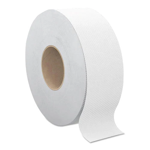 Select Jumbo Bath Tissue, Septic Safe, 2-ply, White, 3.3" X 1,000 Ft, 12 Rolls/carton - Image 1