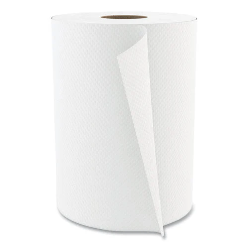 Select Roll Paper Towels, 1-ply, 7.88" X 350 Ft, White, 12 Rolls/carton - Image 1