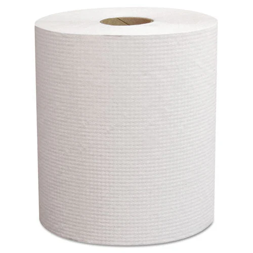 Select Roll Paper Towels, 1-ply, 7.9" X 800 Ft,  White, 6 Rolls/carton - Image 1