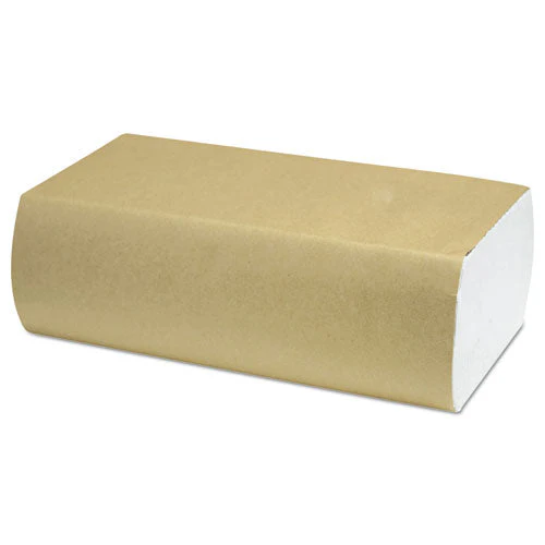 Select Folded Paper Towels, Multifold, 1-ply, 9.13 X 9.5, White, 250/pack, 16 Packs/carton - Image 1