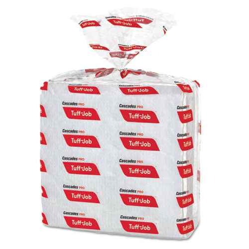 Tuff-job S600 High Performance Wipers, 12 X 13, 50/bag, 18 Bags/carton - Image 1