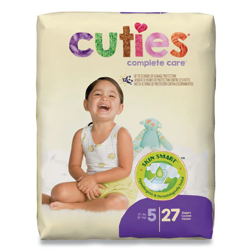 Premium Jumbo Diapers, Size 5, Over 27 Lbs, 108/carton - Image 1