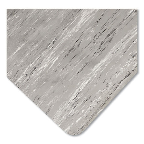 Cushion-step Marbleized Rubber Mat, 24 X 36, Gray - Image 3