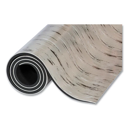 Cushion-step Marbleized Rubber Mat, 24 X 36, Gray - Image 2