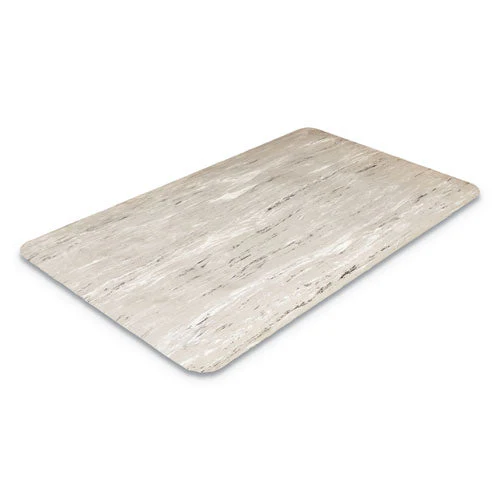 Cushion-step Marbleized Rubber Mat, 36 X 72, Gray - Image 1