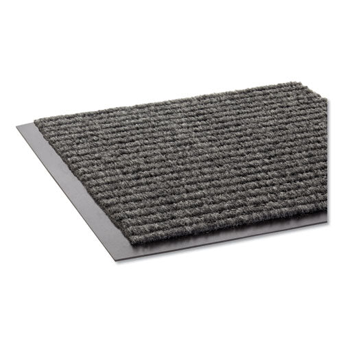 Needle Rib Wipe And Scrape Mat, Polypropylene, 48 X 72, Gray - Image 1