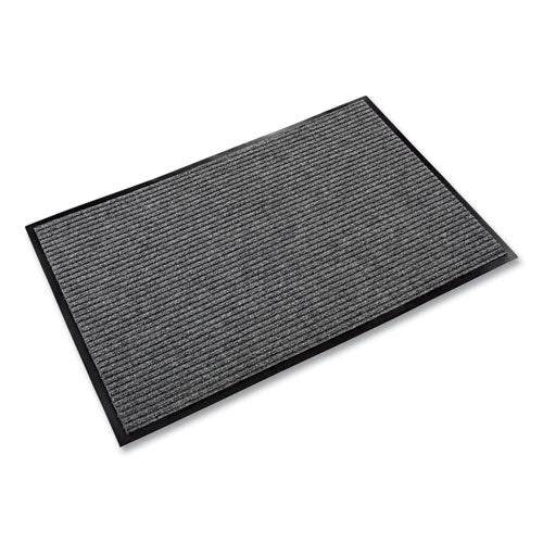 Needle Rib Wipe And Scrape Mat, Polypropylene, 48 X 72, Gray - Image 2