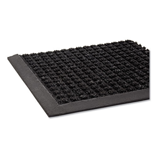 Super-soaker Wiper Mat With Gripper Bottom, Polypropylene, 46 X 72, Charcoal - Image 2