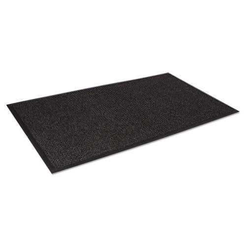 Super-soaker Wiper Mat With Gripper Bottom, Polypropylene, 46 X 72, Charcoal - Image 3