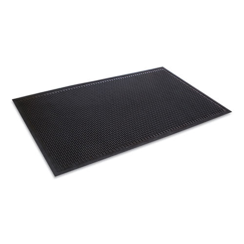 Crown-tred Indoor/outdoor Scraper Mat, Rubber, 43.75 X 66.75, Black - Image 1