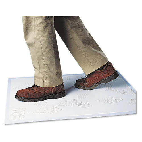 Walk-n-clean Dirt Grabber Mat With Starter Pad, 31.5 X 25.5, Gray - Image 3