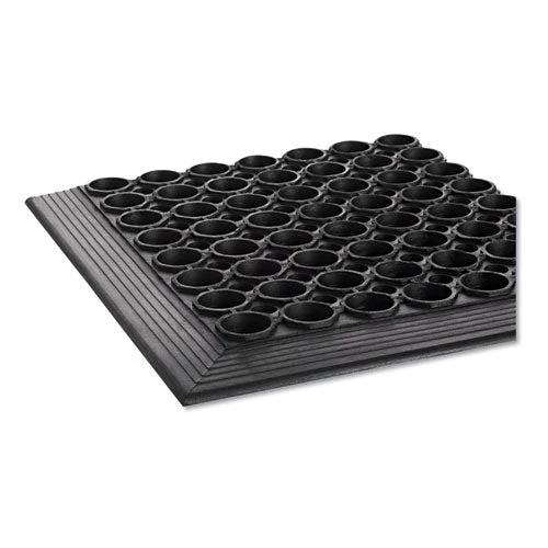 Safewalk-light Drainage Safety Mat, Rubber, 36 X 60, Black - Image 3