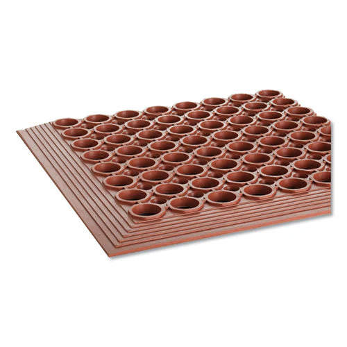 Safewalk-light Heavy-duty Anti-fatigue Mat, Rubber, 36 X 60, Terra Cotta - Image 2