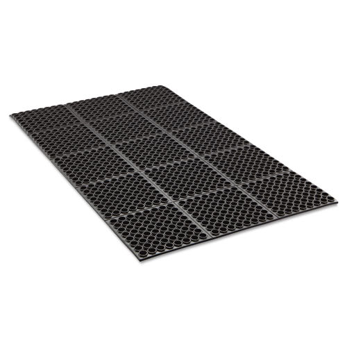 Safewalk Heavy-duty Anti-fatigue Drainage Mat, General Purpose, 36 X 60, Black - Image 2