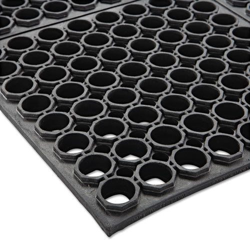 Safewalk Heavy-duty Anti-fatigue Drainage Mat, General Purpose, 36 X 60, Black - Image 3