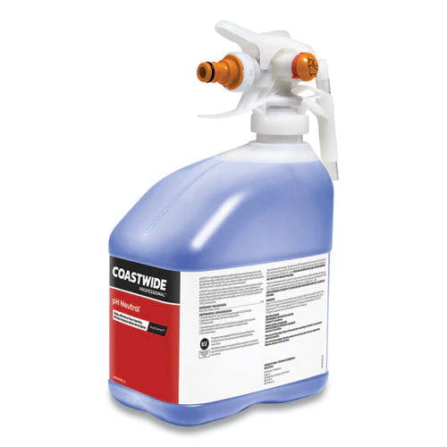 Ph Neutral Daily Floor Cleaner Concentrate For Easyconnect Systems, Strawberry Scent, 3 L Bottle, 2/carton - Image 2