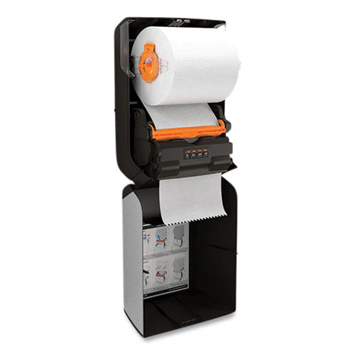 J-series Automatic Touchless Hardwound Paper Towel Dispenser, 12.32 X 9.34 X 16.67, Black/metallic - Image 2
