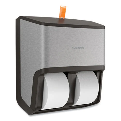 J-series Quad Bath Tissue Dispenser, 13.52 X 7.51 X 14.66, Black Metallic - Image 3
