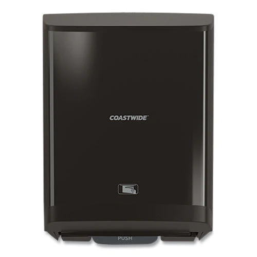 J-series Automatic Touchless Hardwound Paper Towel Dispenser, 12.32 X 9.34 X 16.67, Black - Image 1