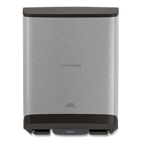 J-series Auto-cut Hardwound Paper Towel Dispenser, 12.32 X 9.34 X 16.67, Black/metallic - Image 1