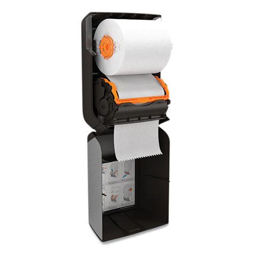 J-series Auto-cut Hardwound Paper Towel Dispenser, 12.32 X 9.34 X 16.67, Black/metallic - Image 2