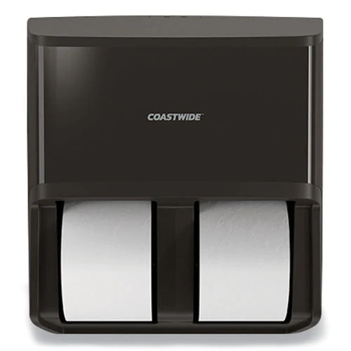 J-series Quad Bath Tissue Dispenser, 13.52 X 7.51 X 14.66, Black - Image 1