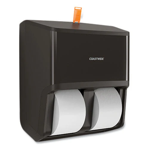 J-series Quad Bath Tissue Dispenser, 13.52 X 7.51 X 14.66, Black - Image 3