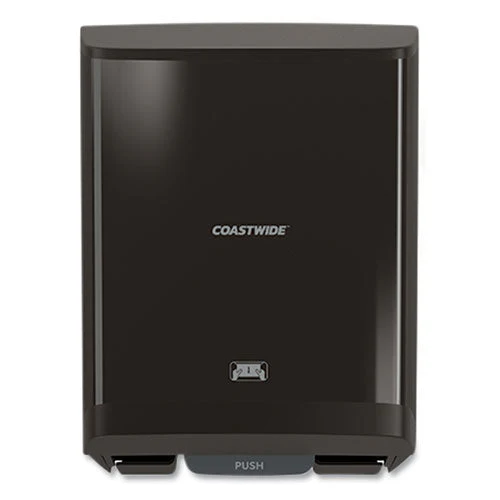 J-series Auto-cut Hardwound Paper Towel Dispenser, 12.32 X 9.34 X 16.67, Black - Image 1