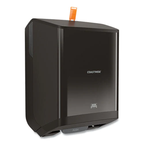 J-series Auto-cut Hardwound Paper Towel Dispenser, 12.32 X 9.34 X 16.67, Black - Image 2