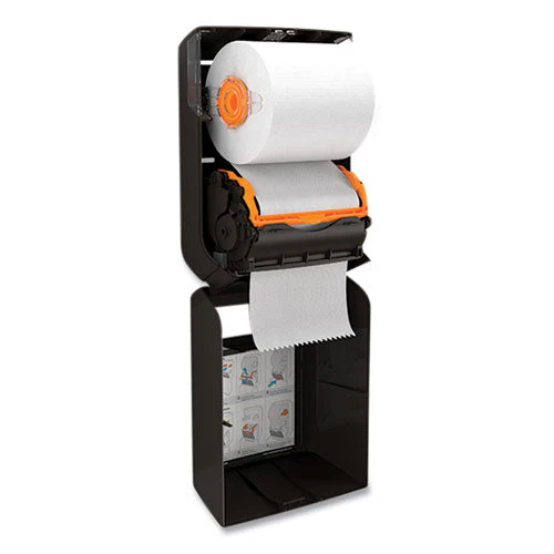 J-series Auto-cut Hardwound Paper Towel Dispenser, 12.32 X 9.34 X 16.67, Black - Image 3